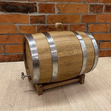 10 litres oak barrel for beer 1