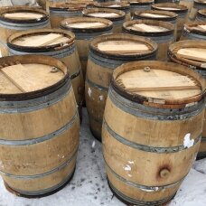 Used 225 l wine barrel