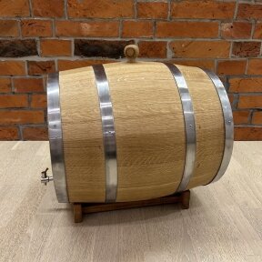 30 litres american oak barrel for whiskey