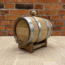 3 litres oak barrel for whiskey