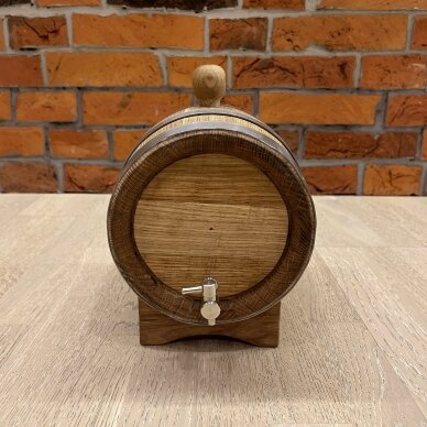3 litres oak barrel for beer 2