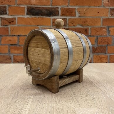 3 litres oak barrel for bourbon