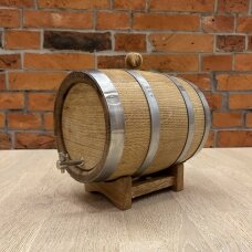 5 litres american oak barrel for whiskey