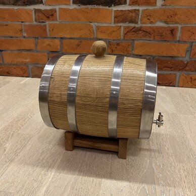 5 litres oak barrel for beer 1