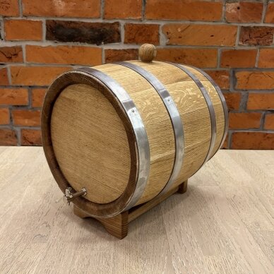 15 litres oak barrel for kvass 2